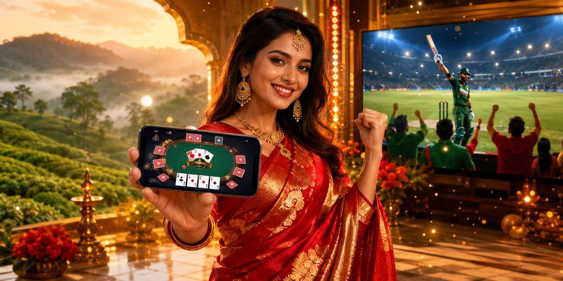 সিলেট ক্রিকেট বেটিং মহিলা শাড়িতে